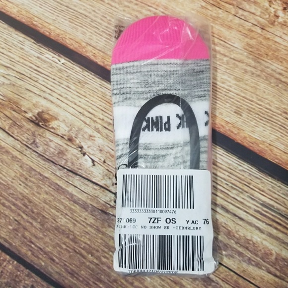 PINK Victoria's Secret Accessories - Pink Victoria's Secret 2 Pack Socks NWT